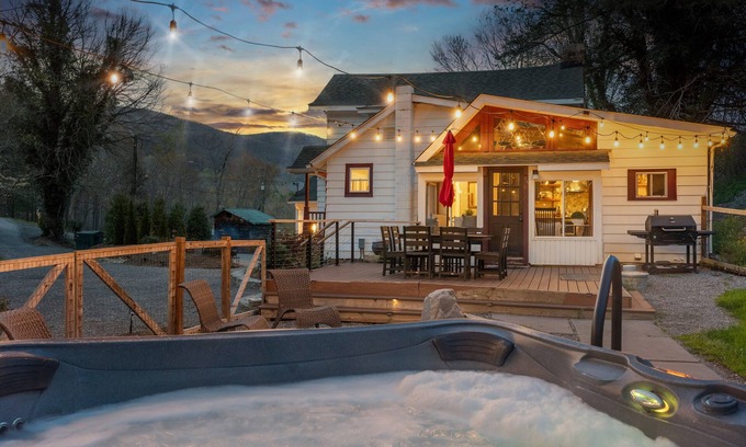 Fairview House | 1910 Asheville Gem - Mountain Views w/Hot Tub