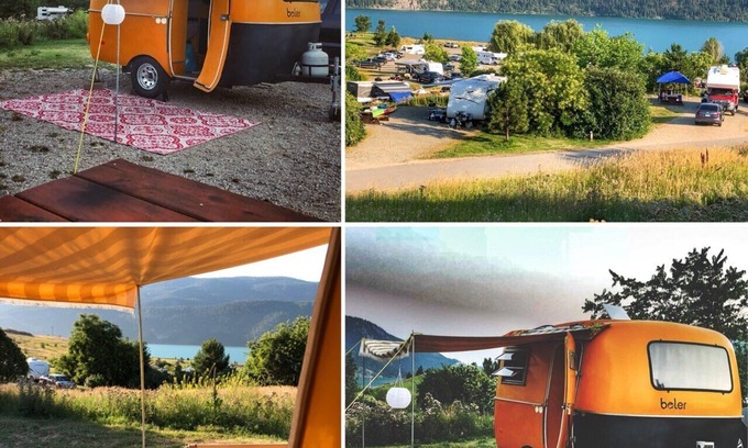 Springbank House | 1974 13 Ft Boler Vintage Travel Trailer