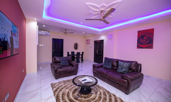 Accra Apartment | 1Bed Apartment - Rooftop Terrace, Parking, Wifi