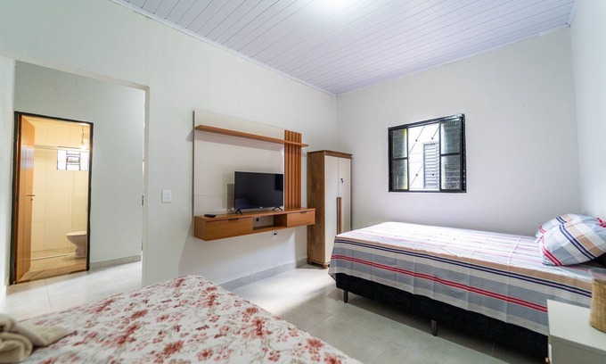 Taguatinga Norte House | 1Bedroom Kitnet, 20%off, Full Kitchen, Wi-fi 400Mbps, Jr Catito