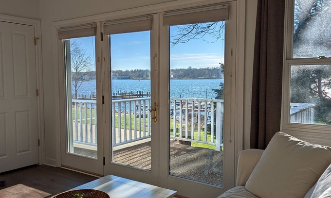 Saugatuck Condo | 1BR; 1 Bath Cozy Lakefront Apt; 1 Block from Downtown Saugatuck!