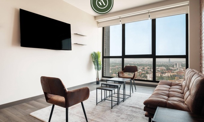 Granada Apartment | 1BR Condo in Polanco - Pool - Coworking - CityView