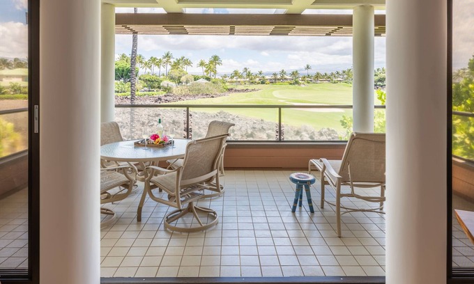 Kamuela Condo | 1BR Mauna Lani Point, lovely mountain views