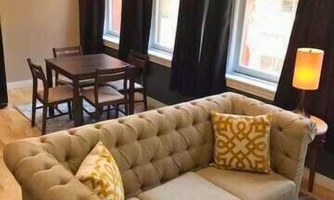Downtown St. Louis Apartment | 1BR with W&D Americas Center Downtown