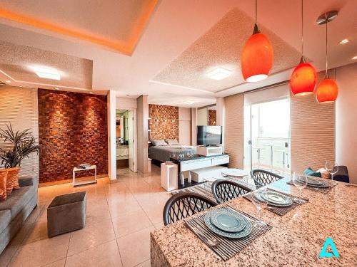 Goiania Apartment | 1Q Luxo | Jardim Goiás | 900m Shopping Flamboyant | Piscina & Academia | Portaria 24h | Cozinha Completa | Garagem