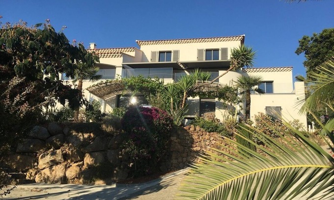 Eccica-Suarella Cottage | 2-3 person gite, swimming pool, stunning sea view, near Porticcio