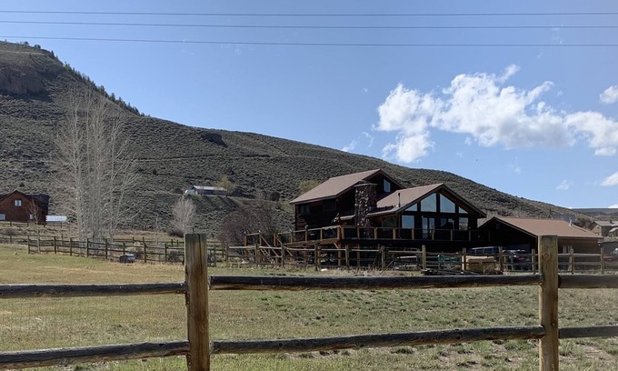 Gunnison House | 2+ Acres with large deck and hot tub, 30 minutes from Crested Butte