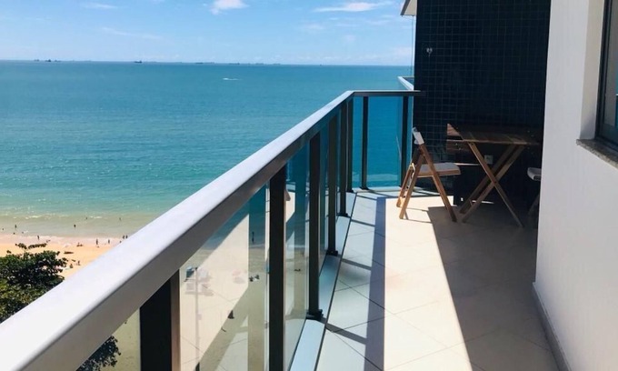 Itapua Apartment | 2 Bd Sea view Praia da Costa! 805 D