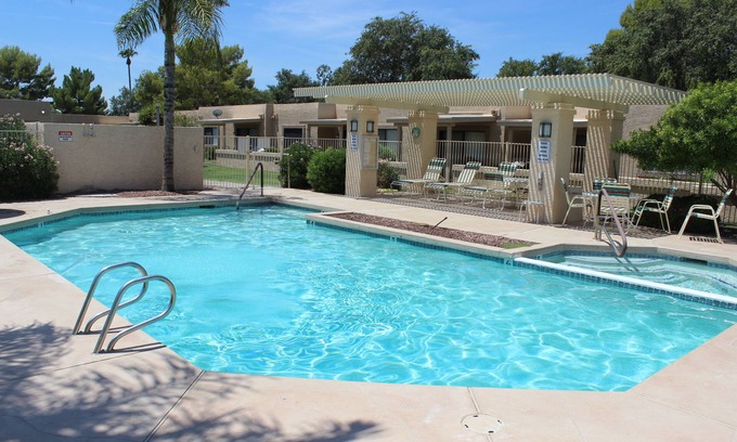 Westbrook Village House | 2 bdrm, 2 bath casita in Westbrook village with garage, heated pool and hot tub