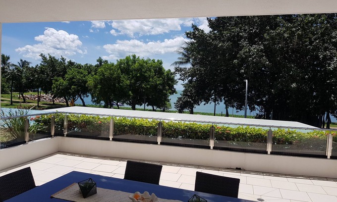 North Ward Apartment | 2 bed/2 bath Strand Stunner with ocean views.