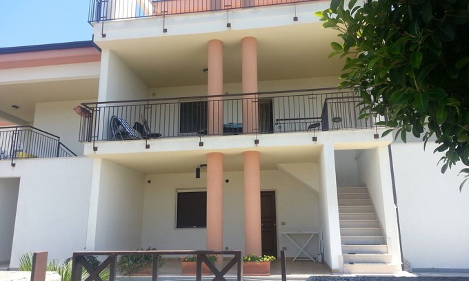 Ginosa Marina Apartment | 2 bed apt with shared pool in quiet cul de sac. 10-15min walk to sea.nSleeps4-6.