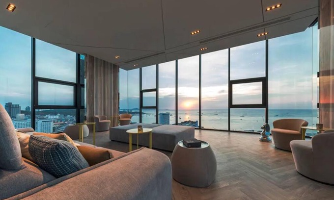 Pattaya Bay Apartment | 2 Bed Room, Large Living Room @ Central Pattaya