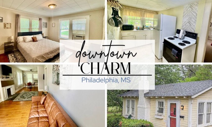 Philadelphia House | 2 Bedrm House Walkable to Downtown, Ellis Theater, Museum: Convenient to Casinos