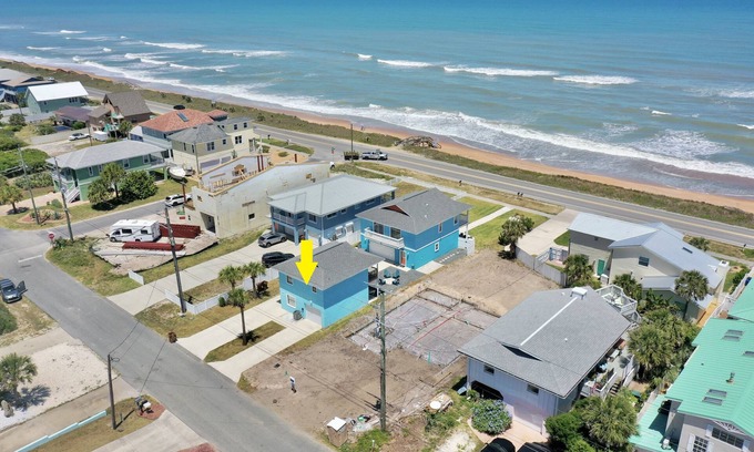 Flagler Beach House | 2 Bedroom, 2 Bathroom with Oceanview and Direct Ocean Access