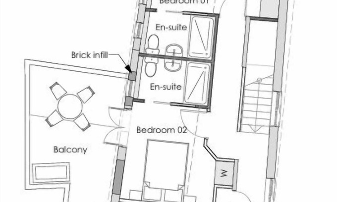 Ely Apartment | 2 Bedroom 2 ensuites, lounge and Kitchen