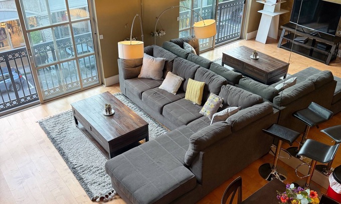 The Villas Condo | 2-Bedroom, 2-Story Santana Row Loft with Stunning Views