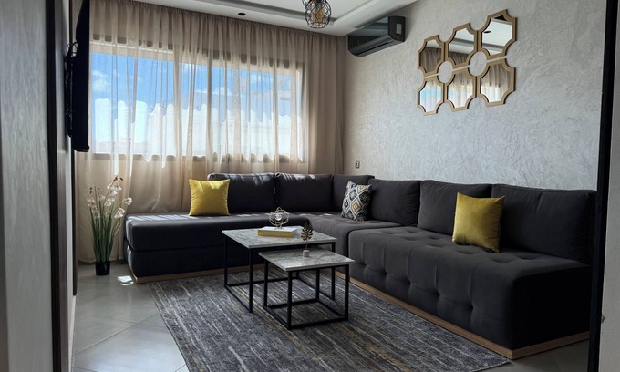 La Ville Haute Apartment | 2-bedroom apartment in peaceful Kénitra with AC, WiFi