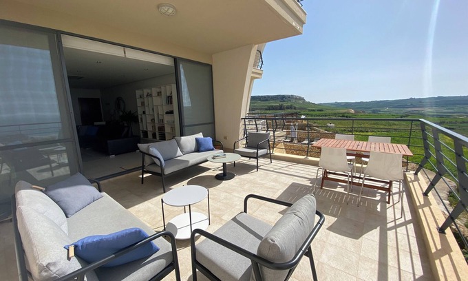 San Lawrenz House | 2-bedroom apartment in amazing San Lawrenz with AC, WiFi