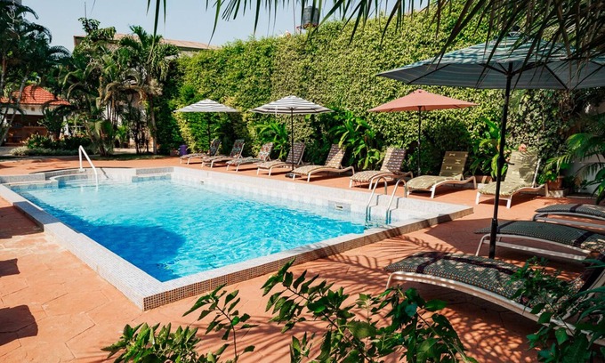Kololi Apartment | 2 Bedroom Apartments | kitchen | Free Wifi | Daily Cleaning | AC | Cable | Pool