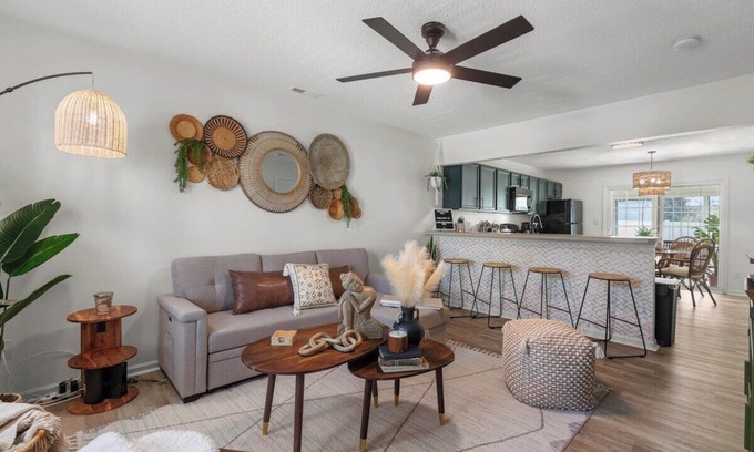 Westgate House | 2-Bedroom BoHo Oasis Townhome