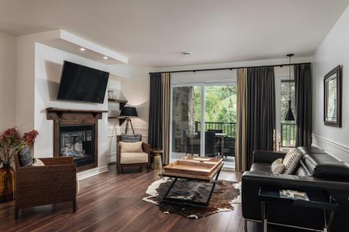 Saint-Sauveur Apartment | 2 bedroom suite with views of Sommets St-Sauveur