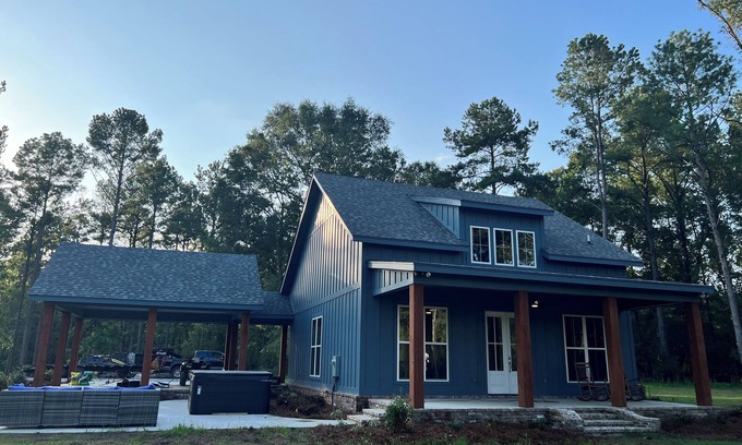 Seminary Cabin | 2-bedroom cabin overlooking a private lake with dock and kayaks