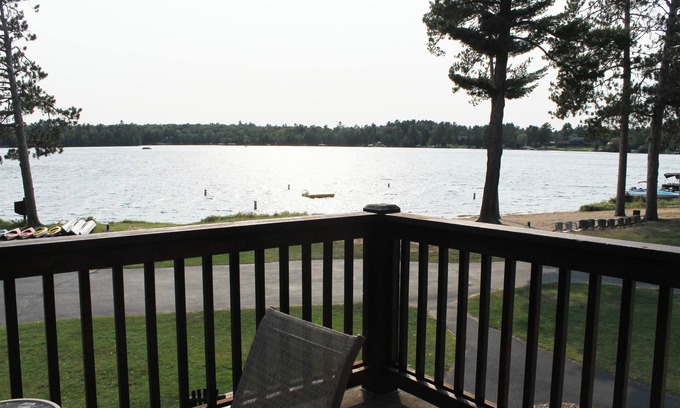 Eagle River Condo | 2 bedroom condo, great view of Duck Lake
