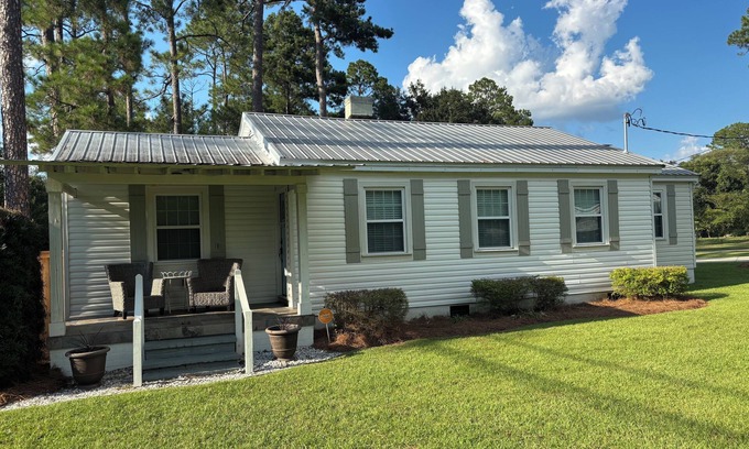 Thomasville House | 2-bedroom house in charming Thomasville w/small, fenced area & covered parking.