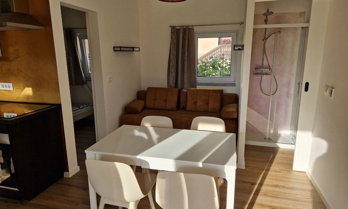 Mozirje House | 2-bedroom house, kitchen, sauna, wi-fi, TV, terrace, firepit, garden, parking.n