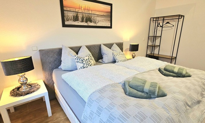Vormeppen Apartment | 2 Bedroom*Kitchen*Smart TV* free Coffee,Wifi*parking