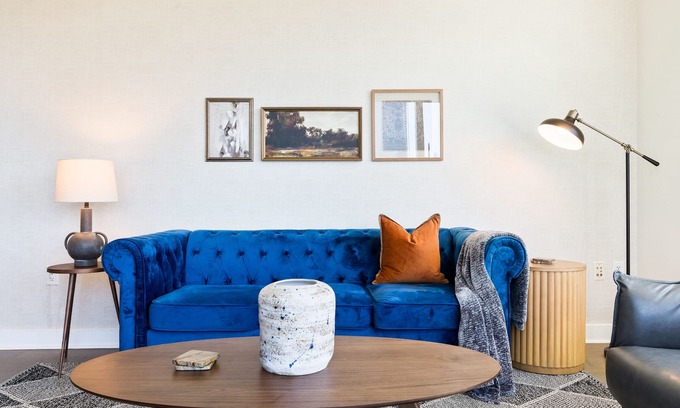 Midtown South House | 2-bedroom LUXURY building in delightful New York with AC, WiFi-VIEWS of NYC