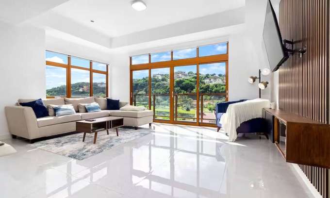 Beverly Hills Apartment | 2 Bedroom Mountain View Apartment with Pool in Kingston, Jamaica