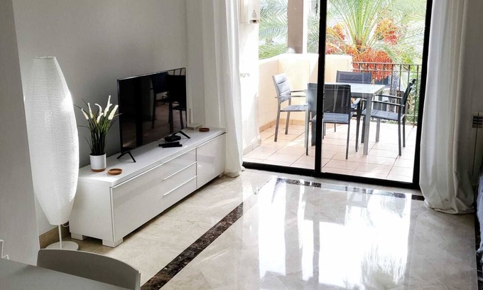 Roda Apartment | 2 Bedroom Penthouse Apartment with communal pool.
