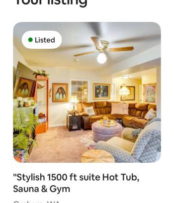Graham House | 2 Bedroom Private 1500ft Hot Tub Sauna Gym