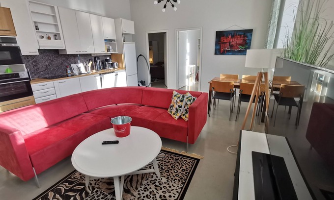 Karhula Apartment | 2-Bedroom Royal Apartment with Own Sauna in Kotka