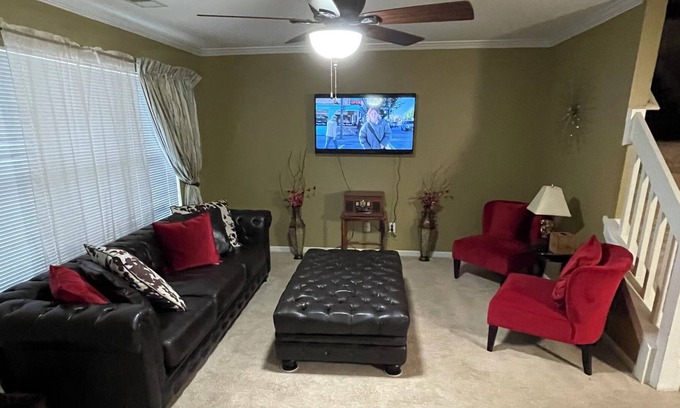 Charlotte House | 2 Bedroom townhouse oasis made for entertaining and comfort!