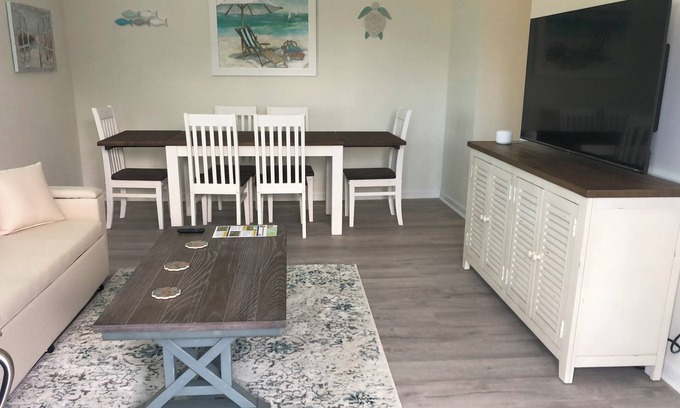 Ocean Cay Apartment | 2-bedroom unit with beautiful ocean views, only steps from the beach!