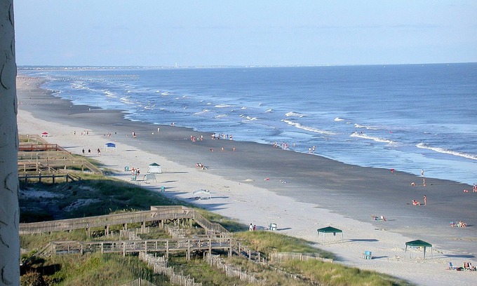 Ocean Isle Beach Condo | 2 BR/2 BA Ocean Front Condo Fabulous Views & Location(805) NEWLY RENOVATED 2021