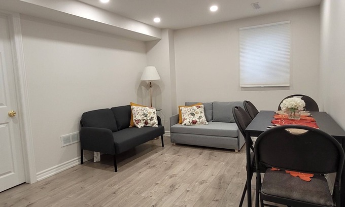 Pleasant View Apartment | 2-BR Unit with en-suite Baths, Private Kitchen & Living Rm near Seneca