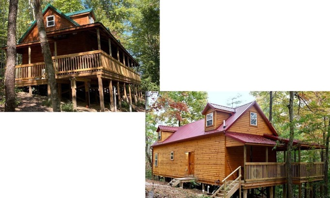 Rogers Cabin | 2 Cabins- Hot Tubs | Dogs OK | Hiking | Climbing