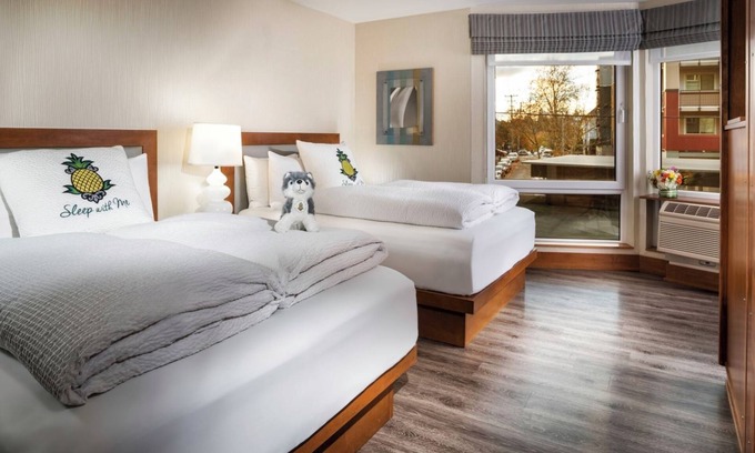 University District Hotel | 2 Comfortable Rooms w/Concrete and Wood Accents, Near UW Campus