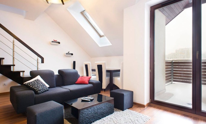 Wola Duchacka Apartment | 2 floors apartment with sauna and jacuzzi