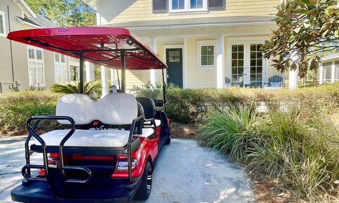 Laurel Grove House | 2 Golf Carts☀️ *Heated Pool | Hot Tub | Gym | Golf Course | Sandestin☀️