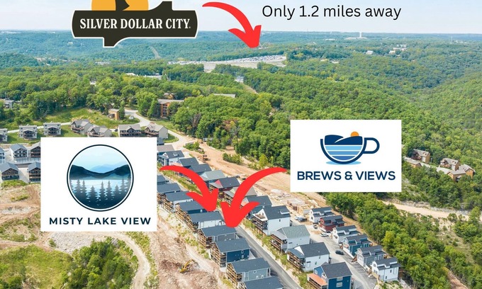 Branson House | 2 Homes 1mi to SDC Sleeps 56 Pools Sauna Hot Tubs