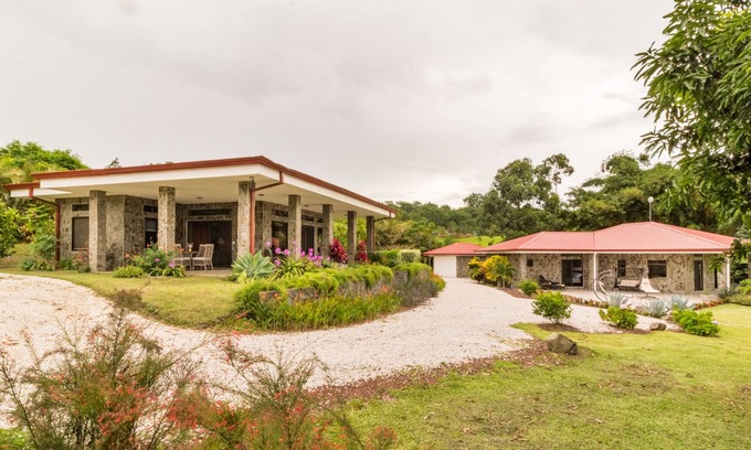 Tronadora House | 2 Homes with Stunning Lake, Volcano, Mountainside Views and Chef's Kitchens!