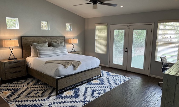 Covey House | 2 Master Bedrooms, Luxury beds, Pool & Hot Tub, Large TVs, Surround Sound
