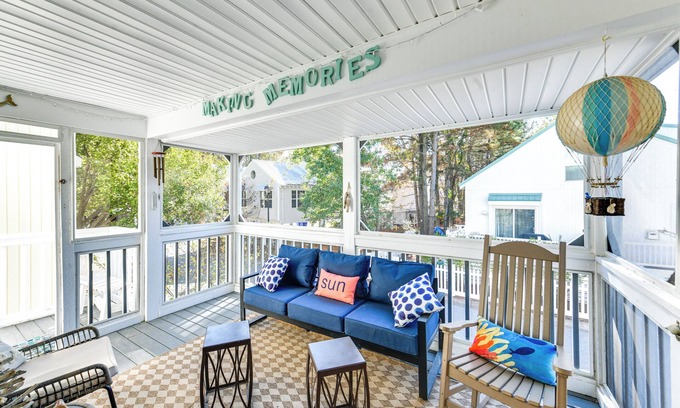 Bethany Beach Cottage | 2 Mi to Boardwalk: Home w/Deck in Bethany Beach!