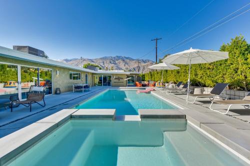 Palm Springs House | 2 Mi to Downtown Luxe Palm Springs Home!