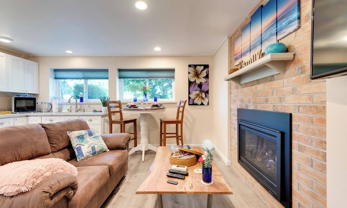 Kenmore House | 2 Mi to St Edward State Park: Ground-Level Studio