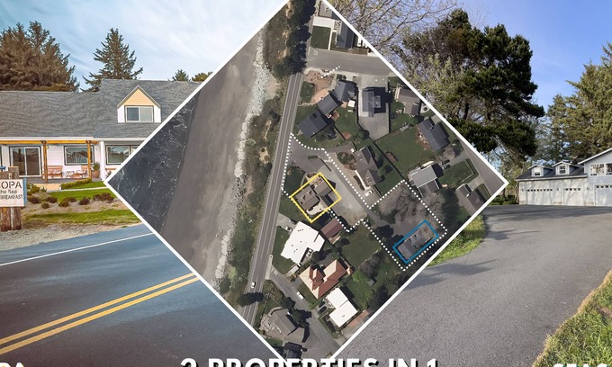Crescent City North House | 2 Ocean view Houses in 1:"Scopa" + "Seasong"